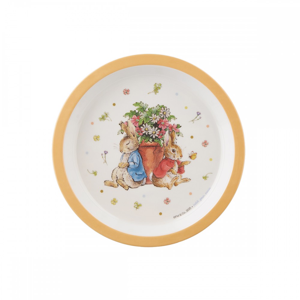 Piatto baby Peter Rabbit Apricot