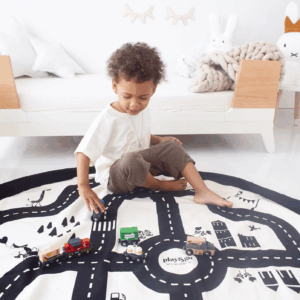 Tappeto e porta giochi – Roadmap