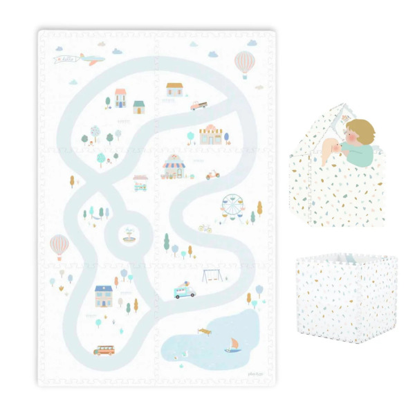 Tappeto puzzle play&go 3-in-1 – Village