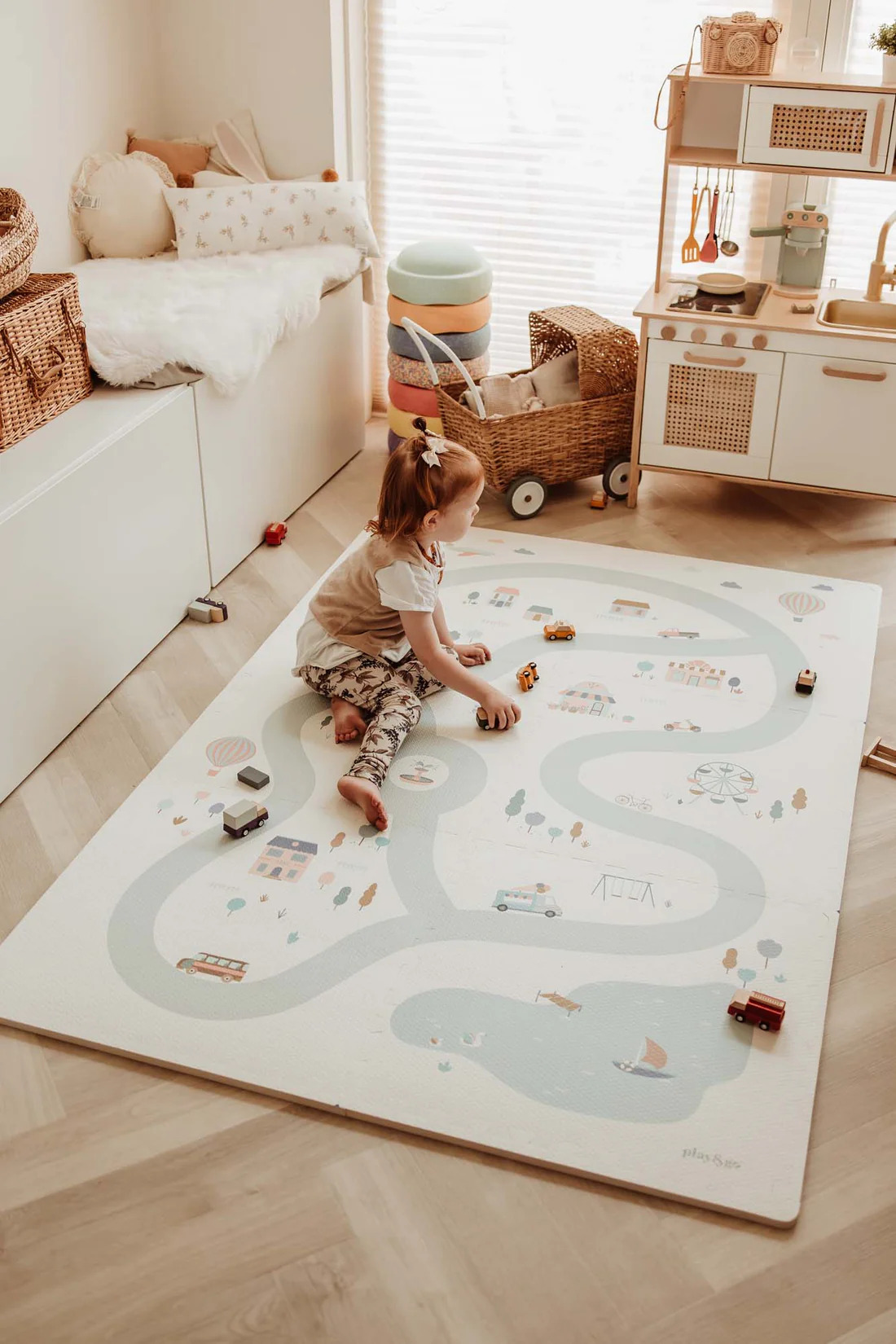 C---play and go---PG120VILLAGE_7_P.JPG Tappeto puzzle play&go 3-in-1 – Village
