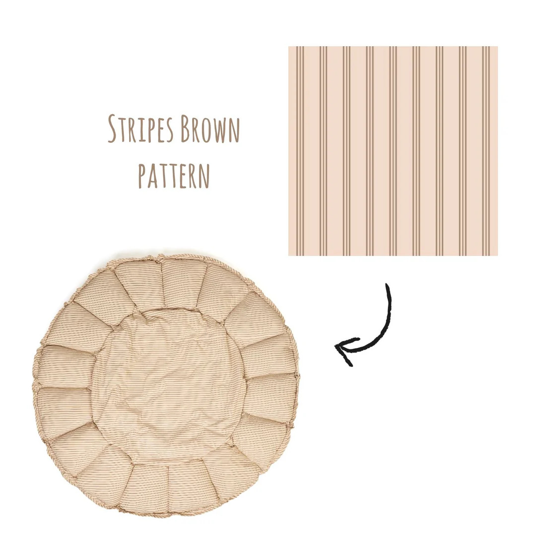 Tappeto – Nido Bloom Brown