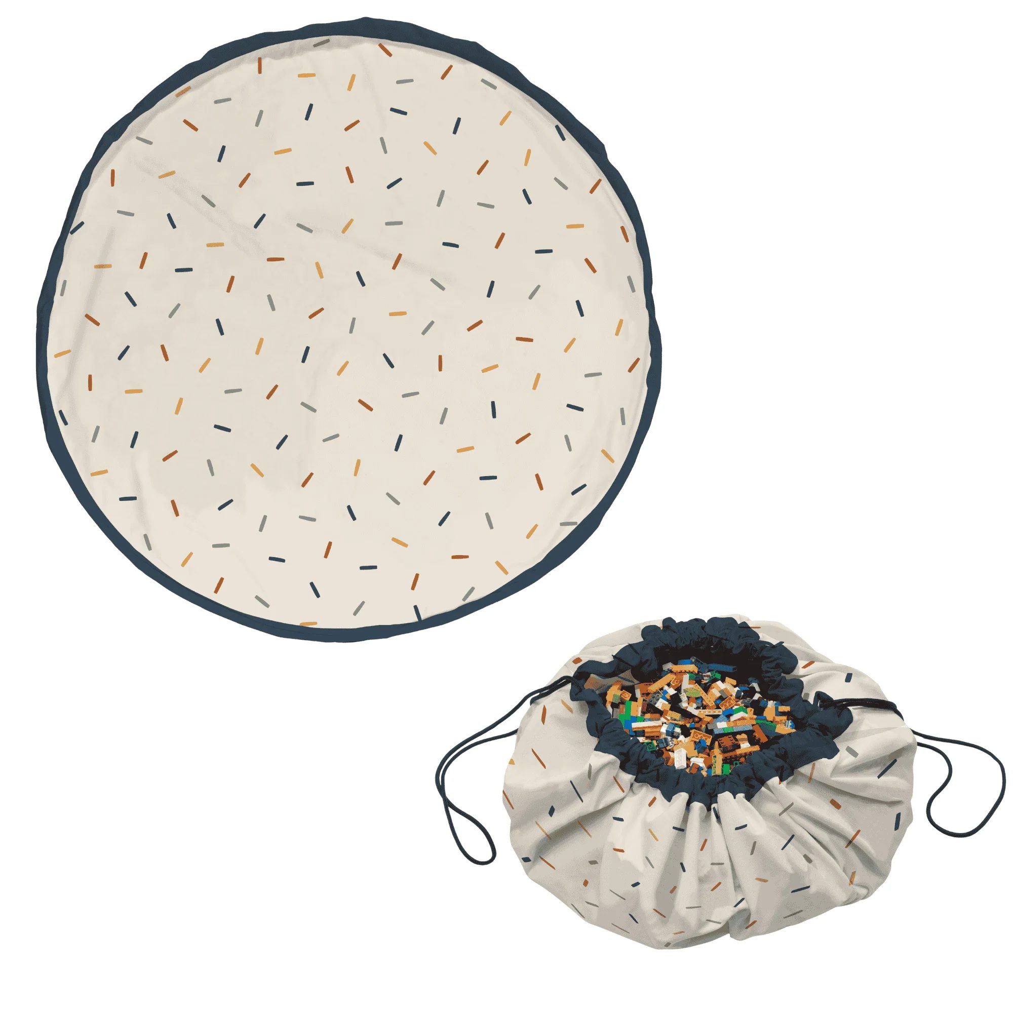 C---play and go---PG135CONFETTI.JPG Tappetino da gioco e borsa porta giocattoli – confetti
