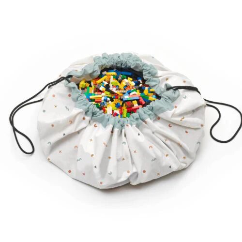 Tappetino da gioco e borsa porta giocattoli – mappa della città