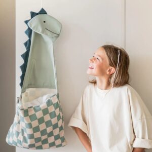 Portaoggetti da parete e tote bag – Dino