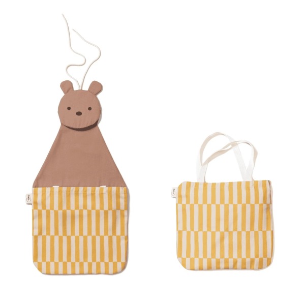 Portaoggetti da parete e tote bag – Bear