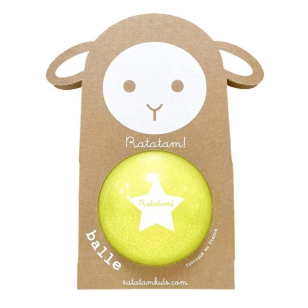 Pallone glitterato 10 cm
