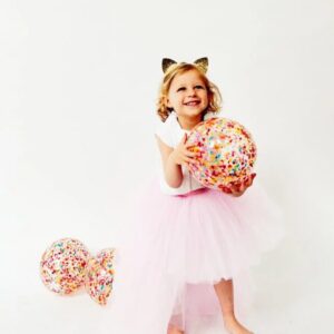 Pallone Glitterato 22 cm