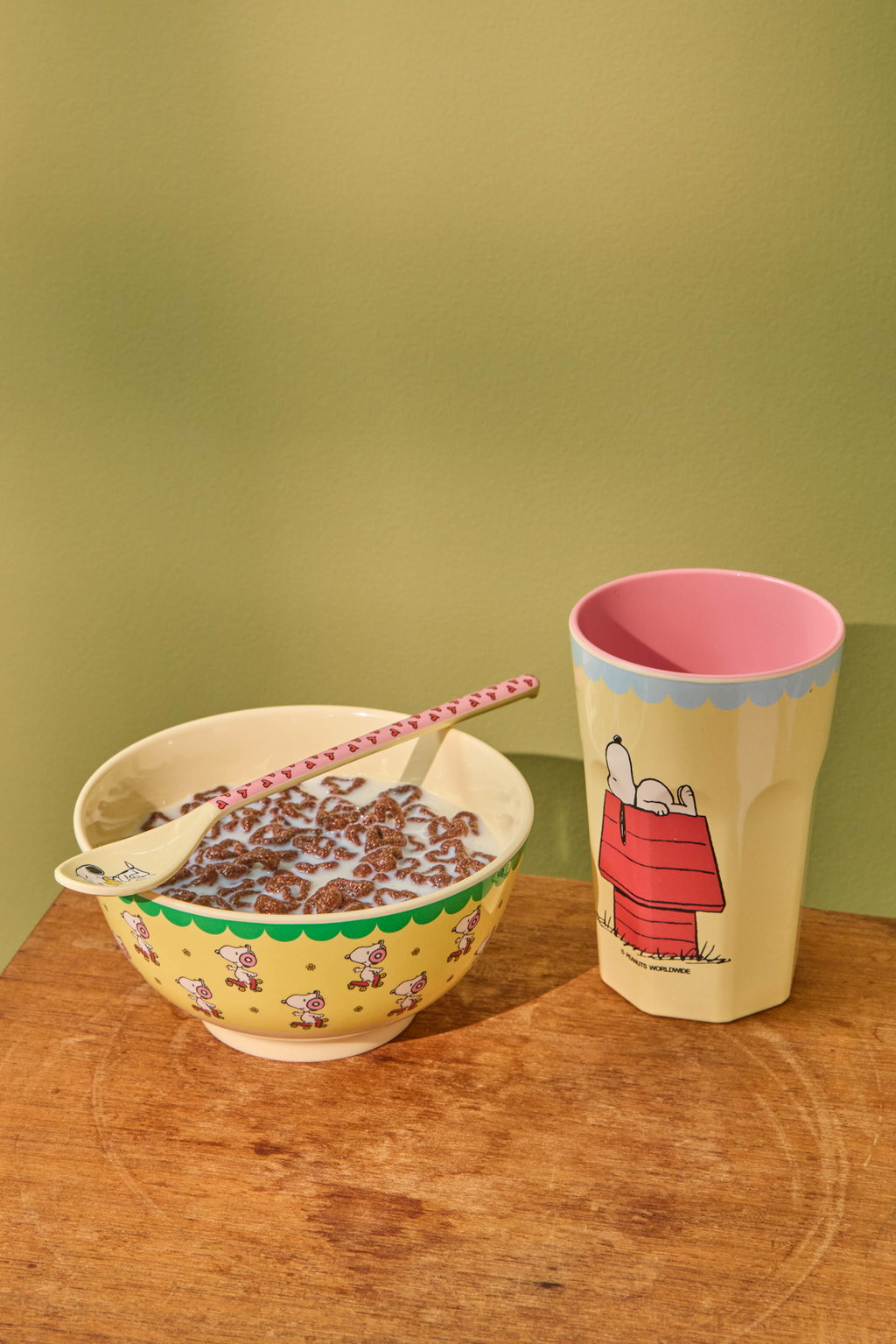 Tazza Alta in Melamina Snoopy