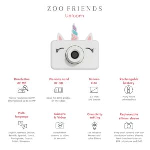 C The Zoofamily ZOO FRIENDSUNICORN 1 P.JPG Fotocamera digitale per bambini Zoo Friends