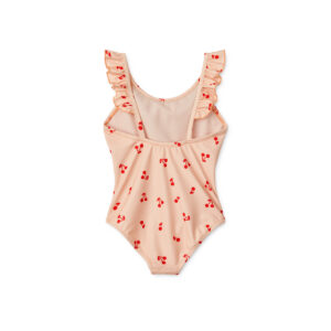 Costume intero da bagno con volant