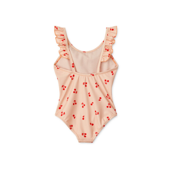 Costume intero da bagno con volant