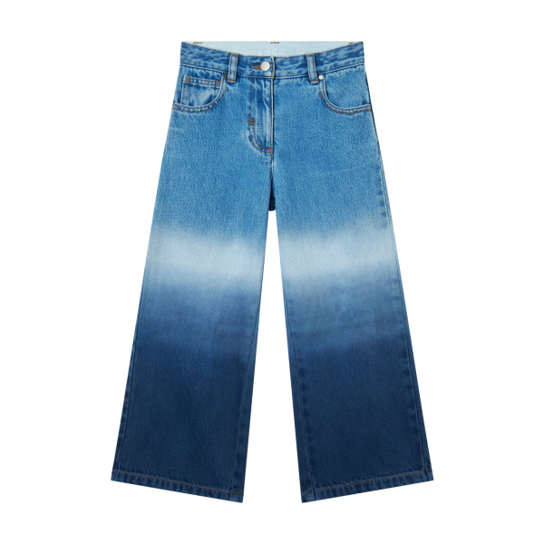 Denim tie-dye